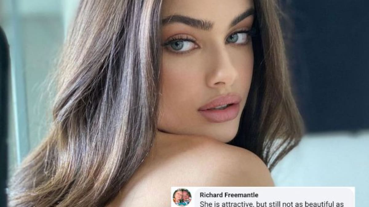 Hombre dice que su esposa es más bella que modelo de 19, reconocida como la hermosa del mundo