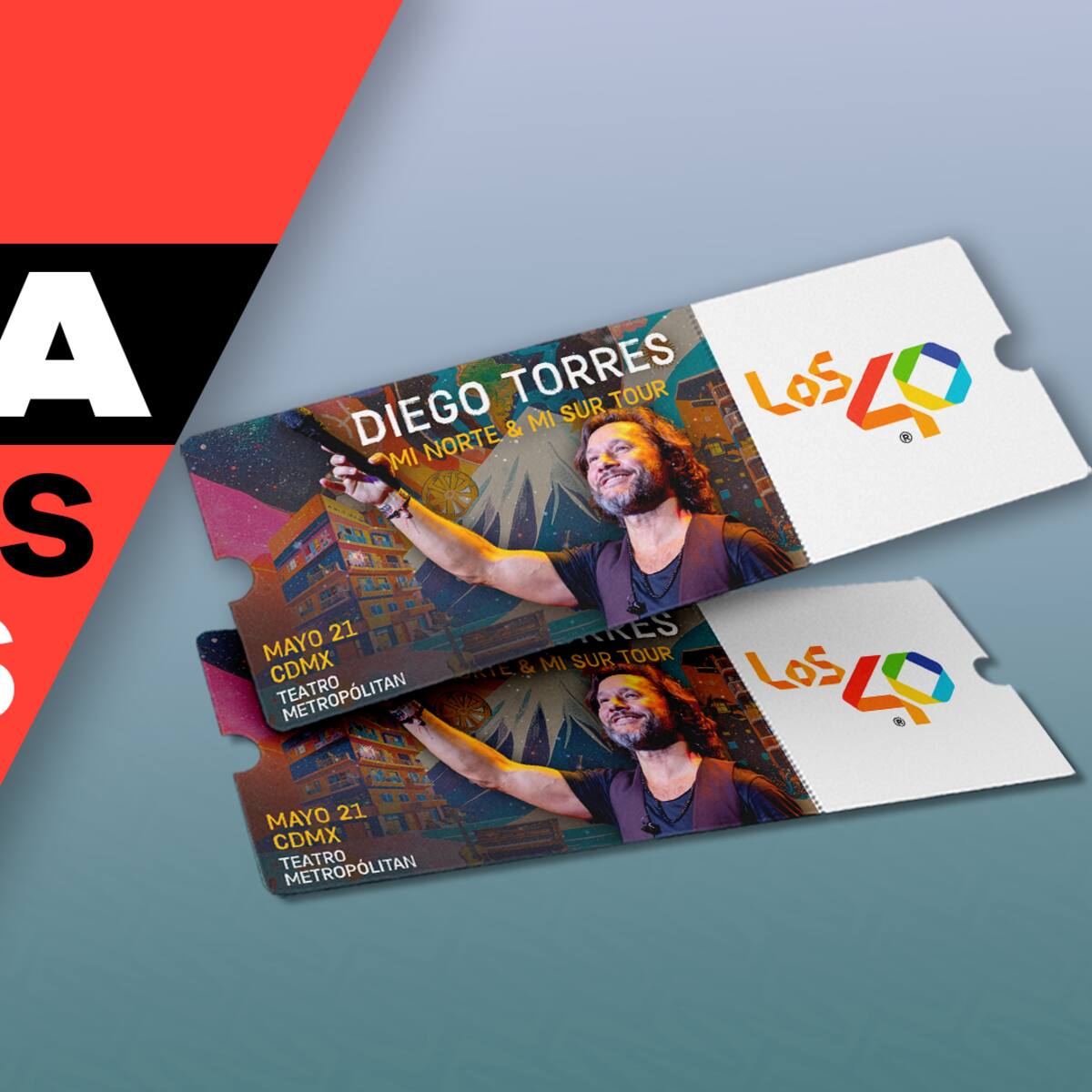 Concierto de Diego Torres en la CDMX: fechas, horarios y precios