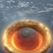 El drámatico choque de un asteroide contra la tierra