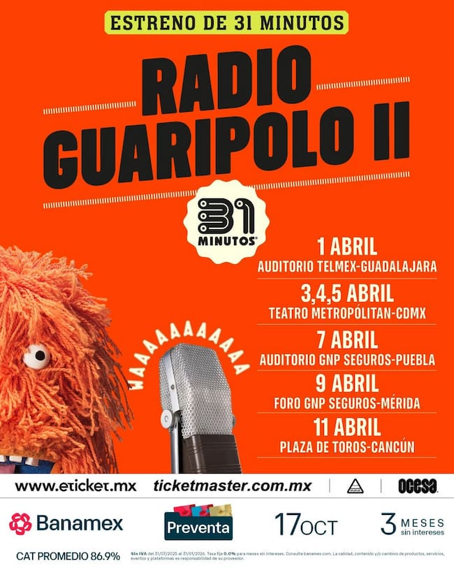 31 minutos en CDMX 2026