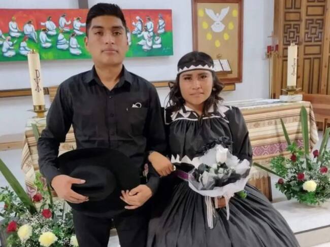 La joven lució orgullosa de sus raíces