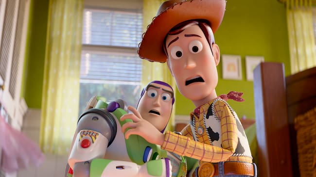 Buzz y Woody en 'TOY STORY 5'. / Pixar