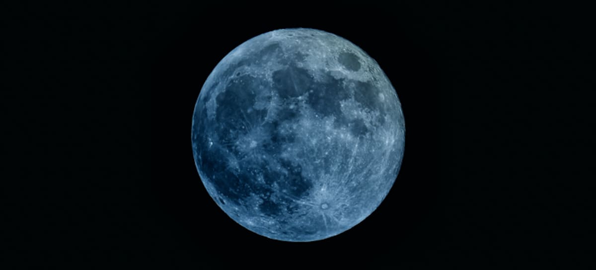 La luna azul se verá a finales de mayo