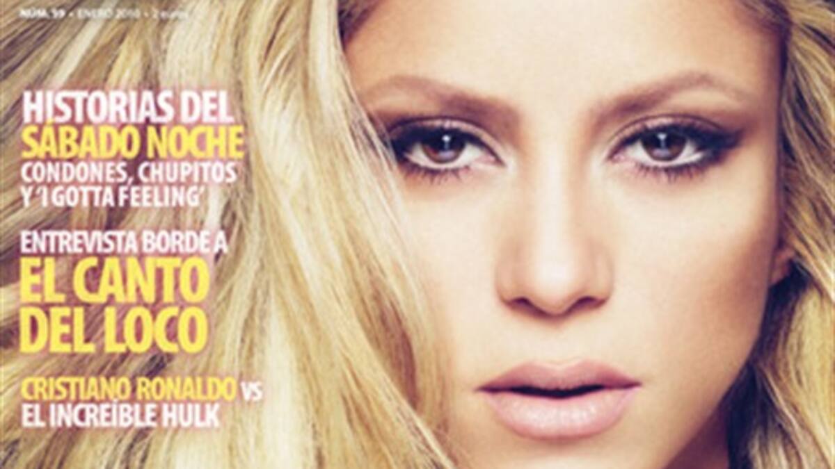 Shakira, engalana portada de la Revista 40 Principales España