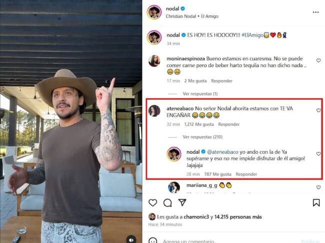 indirecta de Nodal a Cazzu