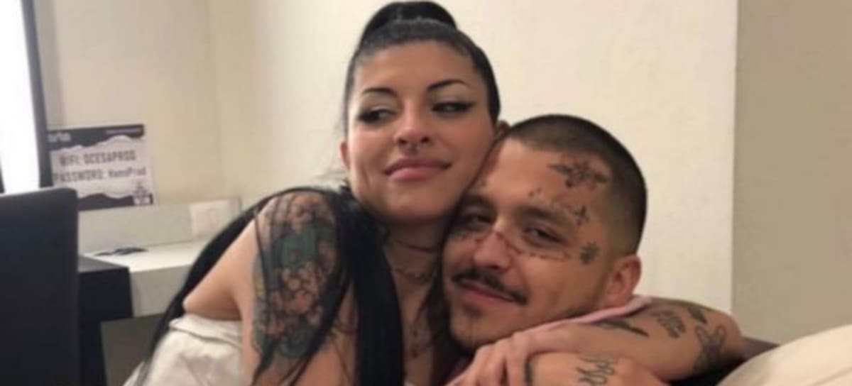 La pareja se veía muy feliz paseando en Tepito