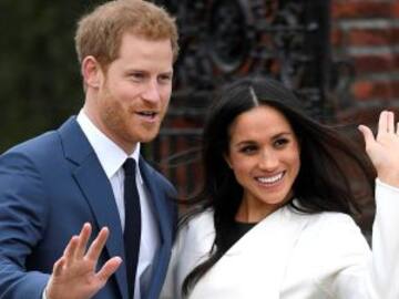 Las primeras fotos oficiales del príncipe Harry y Meghan Markle