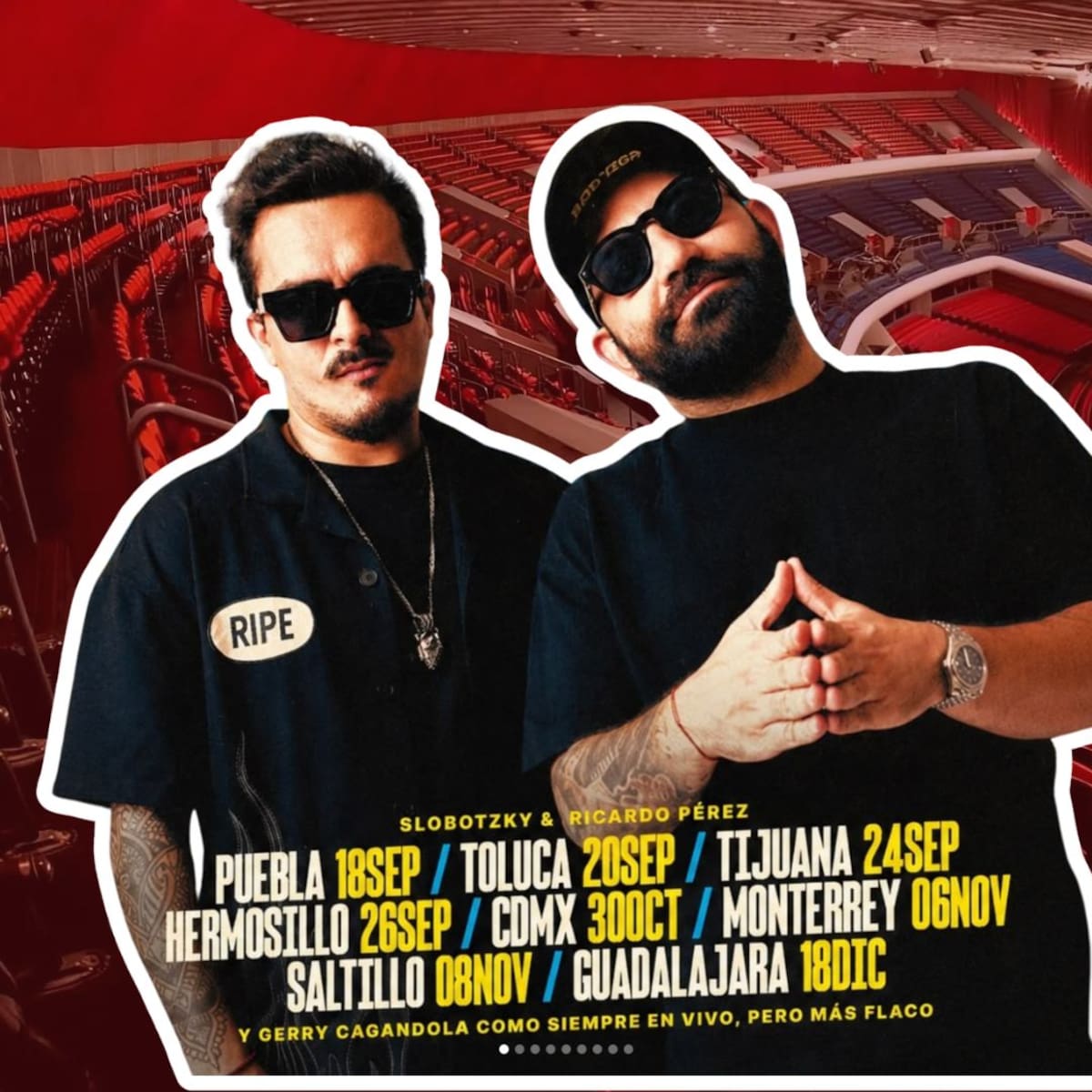 La Cotorrisa anuncia su regreso al Auditorio Nacional con una nueva fecha en la Ciudad de México