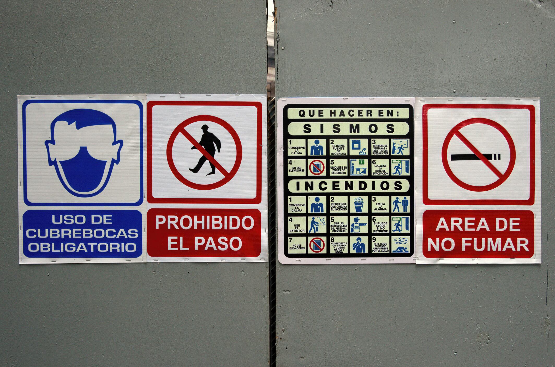 Mantener la calma ante sismos