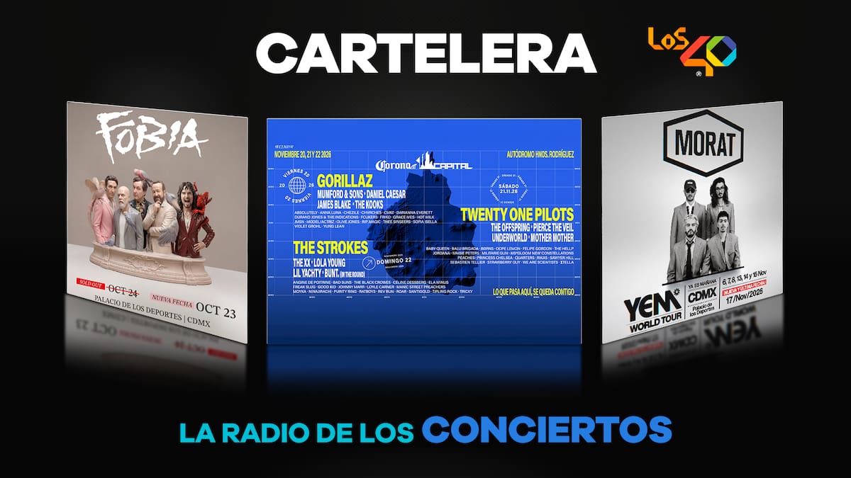 ¡Gana boletos para tus conciertos favoritos!