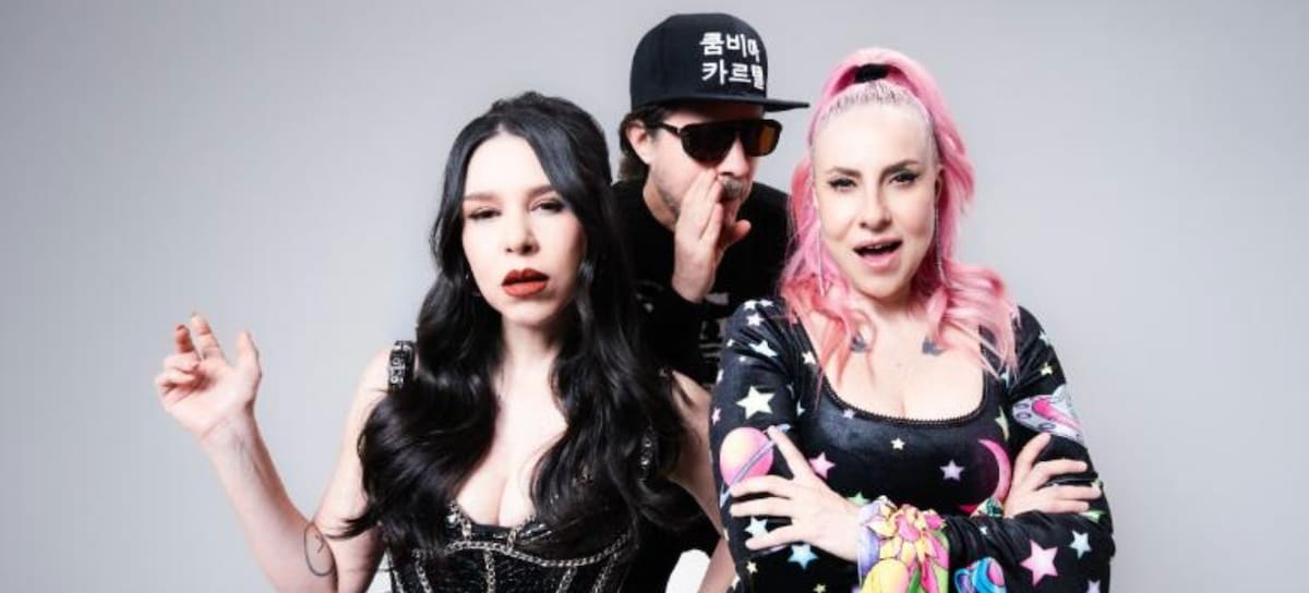 María Daniela y su sonido lasser y Denisse de Belanova