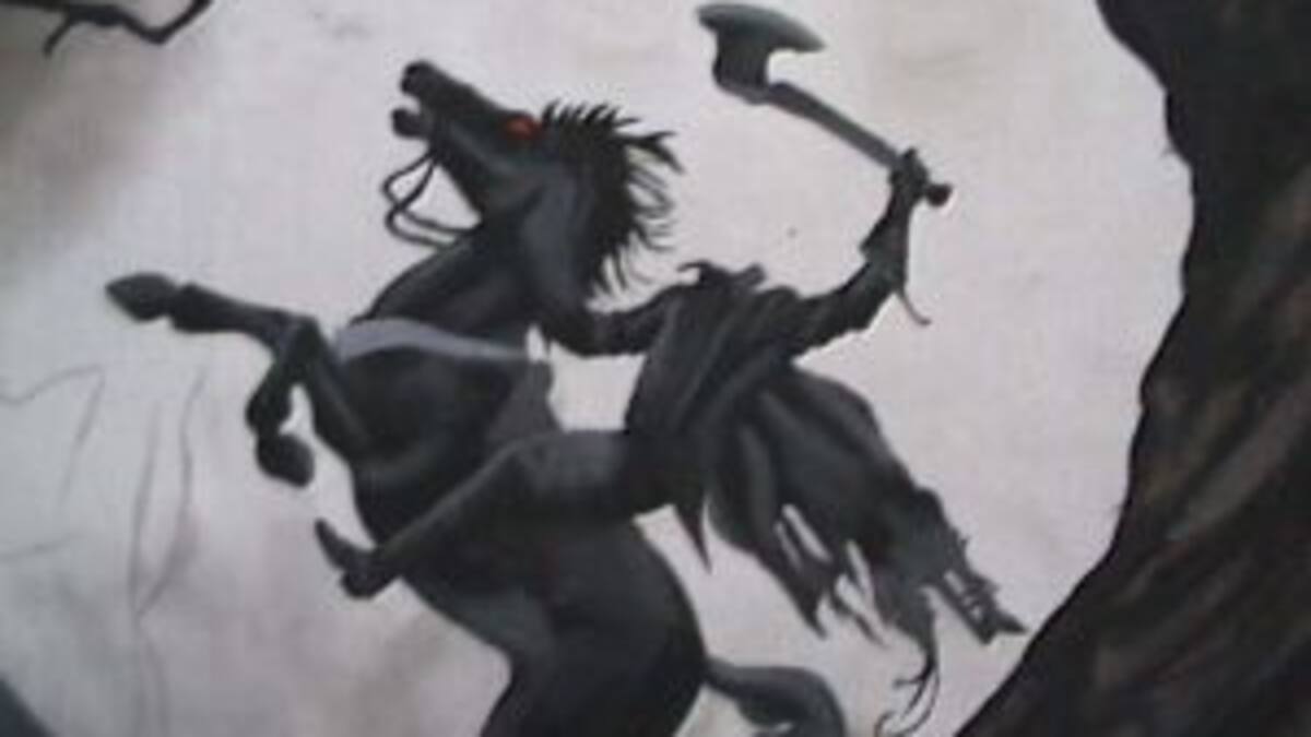 ¿Por qué el jinete sin cabeza no tiene amigos?Porque no tiene face