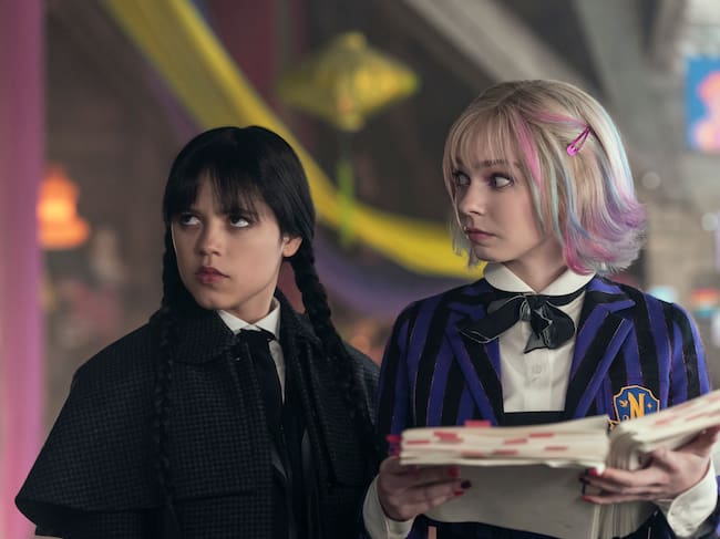 Merlina estrenó la primera parte de su segunda temporada en Netflix