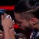 Maluma besa en la boca a concursante de "La Voz"