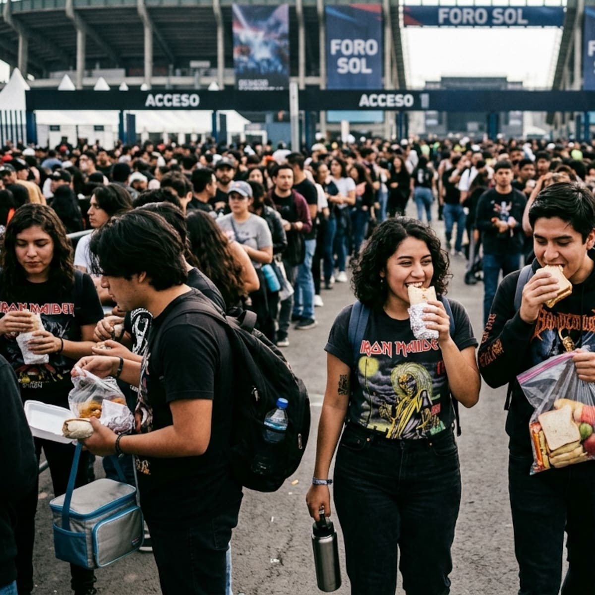 ¿Podrás llevar comida a conciertos en CDMX? Proponen ley para frenar precios abusivos en eventos masivos