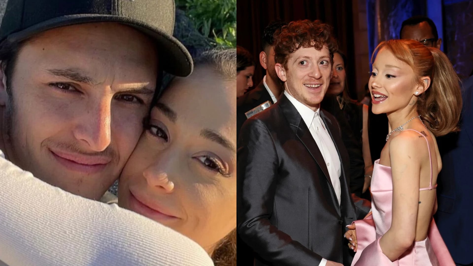 Dalton Gomez y Ethan Slater ex novios de la cantante Ariana Grande