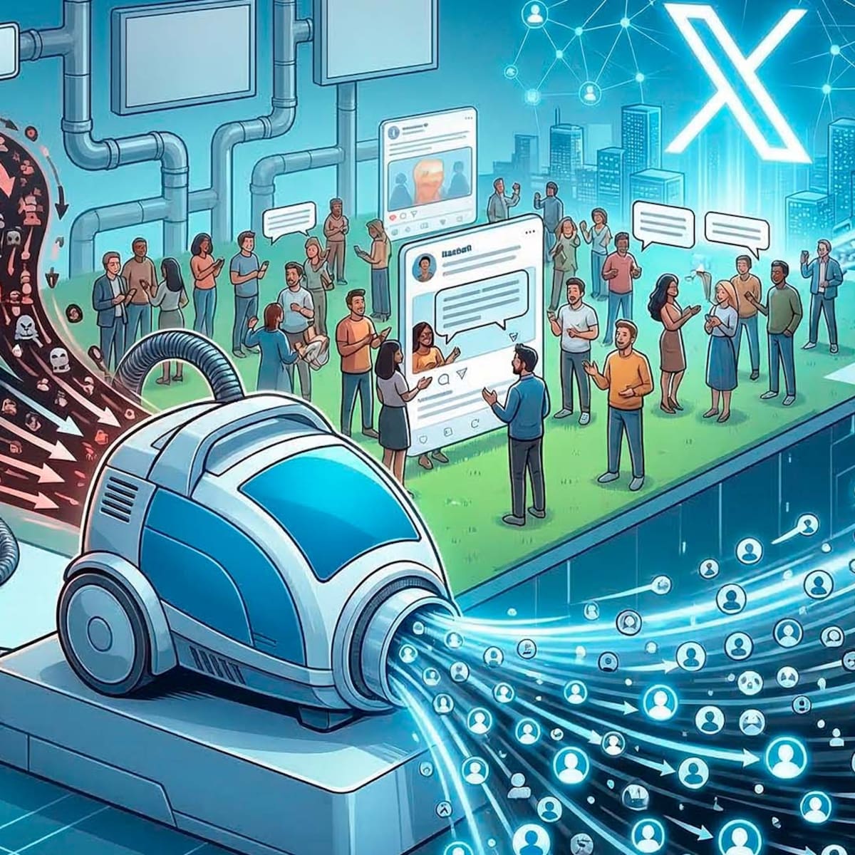 X pone freno a la manipulación: suspenden 800 millones de cuentas en un año