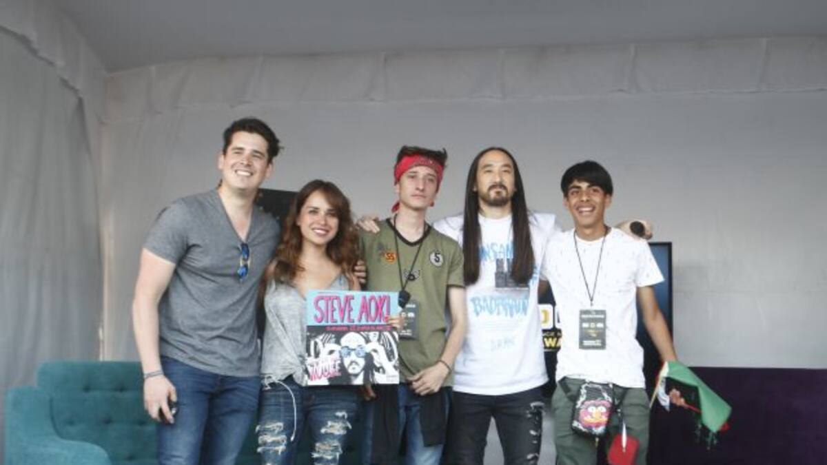 Meet &Greet con Steve Aoki en los #WDMRadioAwards #CDMX