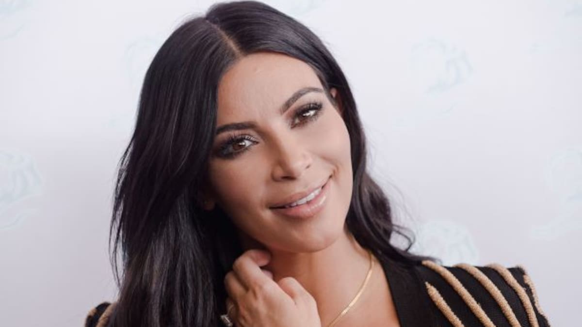 Así luce Kim Kardashian sin maquillaje