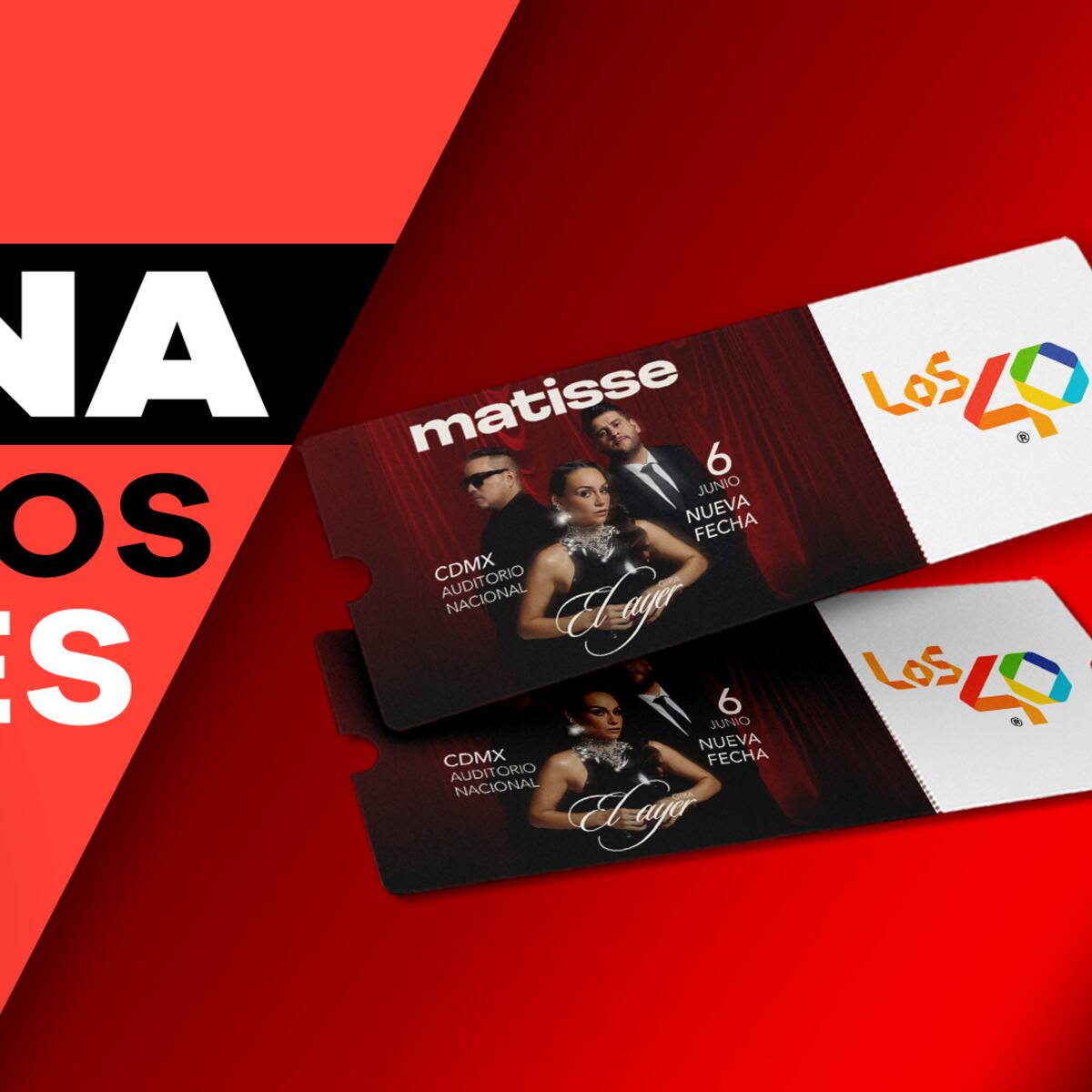 Matisse tendrá concierto en el Auditorio Nacional: todo sobre su gira “El Ayer”