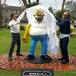 Primera estatua de Homero Simpson, en Orizaba
