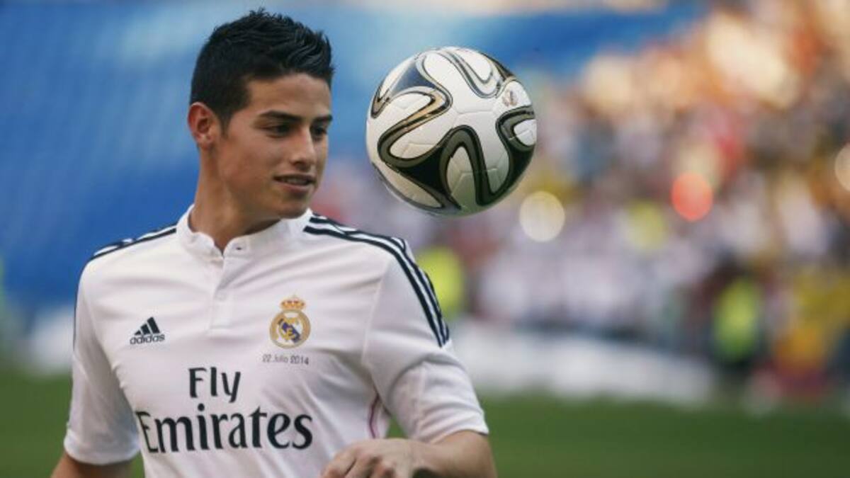 Filtraron el sueldo de James Rodríguez con el Real Madrid