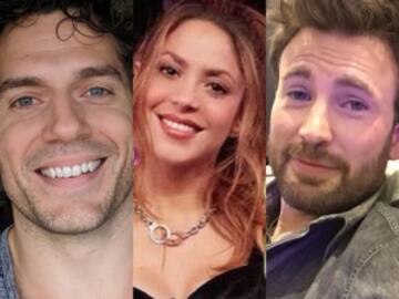 El día en que shakira siguió en redes a Henry Cavill y a Chris Evans tras su separación de Piqué