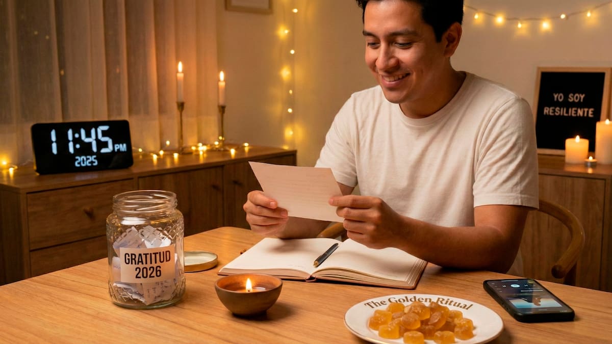 ¿Qué nuevos rituales para recibir el año nuevo 2026 debo hacer en casa?