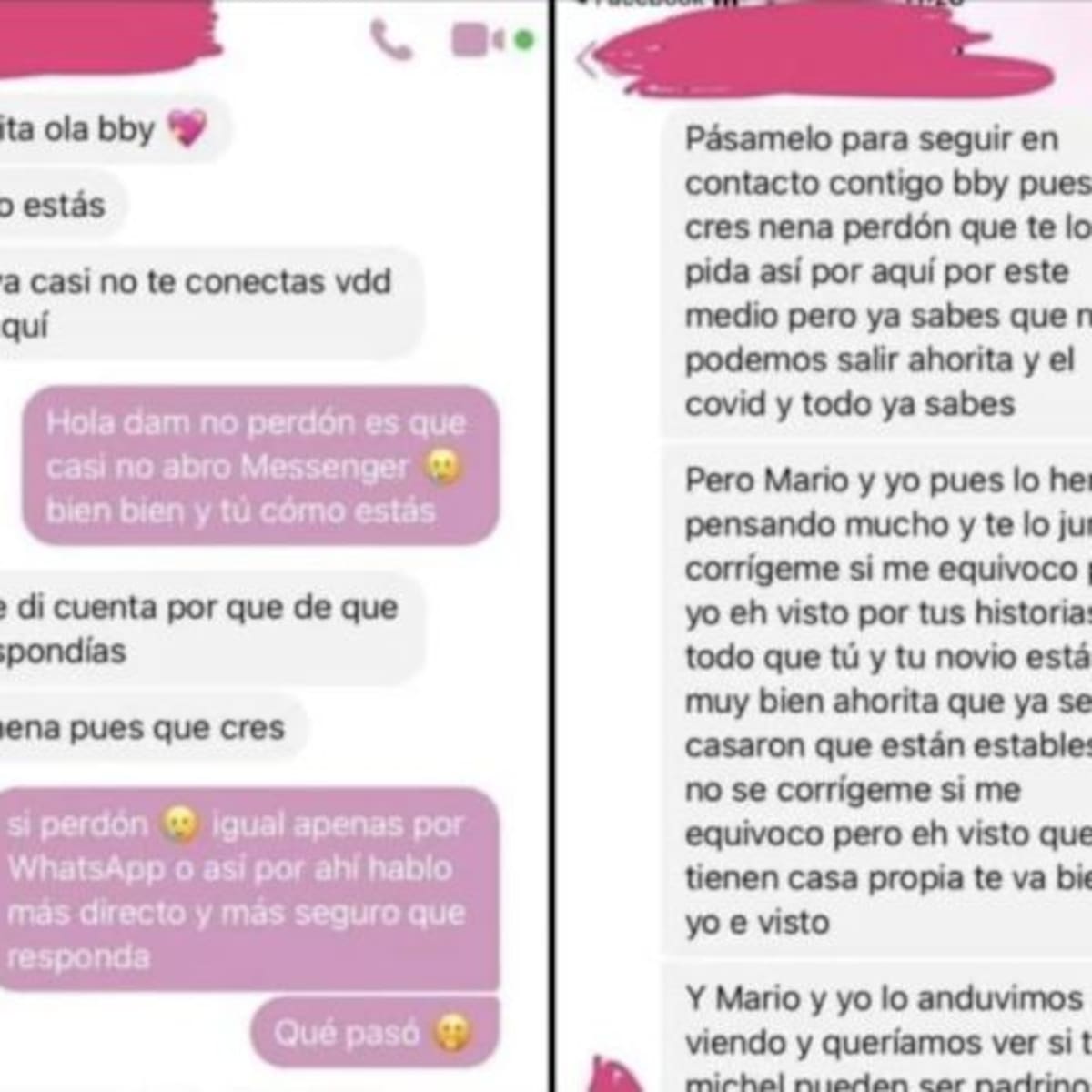 Mujer le escribe a su amiga que no ha visto en años para que pague la fiesta de su hija