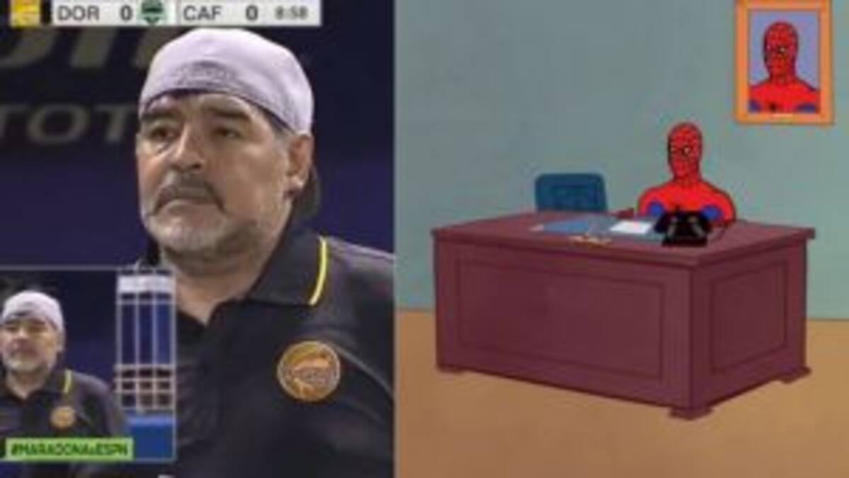Maradona golea en su debut y se desatan los memes