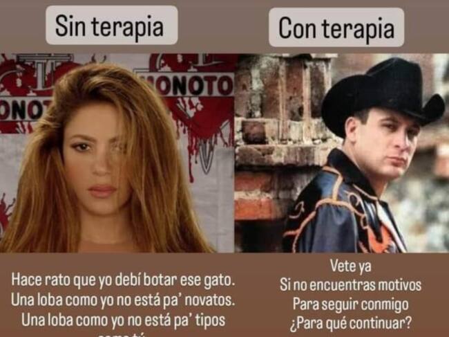 Shaki le dio con todo a su ex