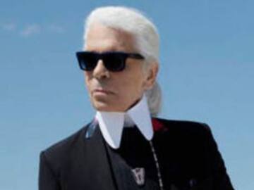 Rinden homenaje al diseñador Karl Lagerfeld al estilo Simpson
