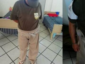 Elementos del Instituto Nacional de Migración hacen denuncias por uniformes talla XXXG