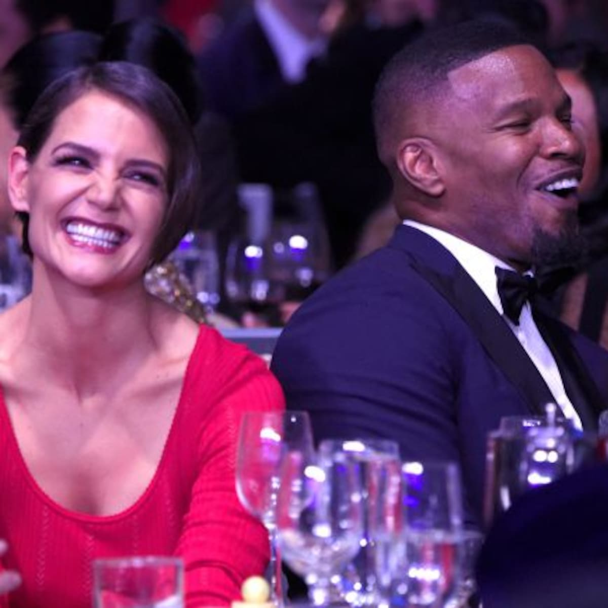 Katie Holmes y Jamie Foxx juntos en público por primera vez