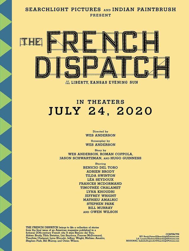 The French Dispatch