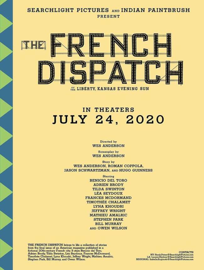 The French Dispatch