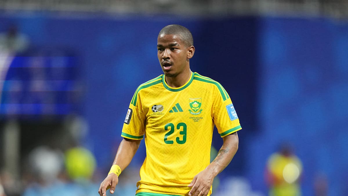 Muere Jayden Adams, futbolista que jugó en el Mundial con Sudáfrica a los 25 años