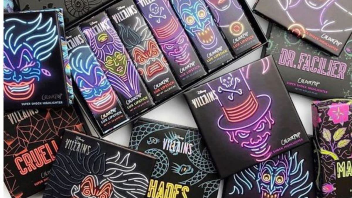 La nueva colección de maquillaje inspirada en los villanos de Disney