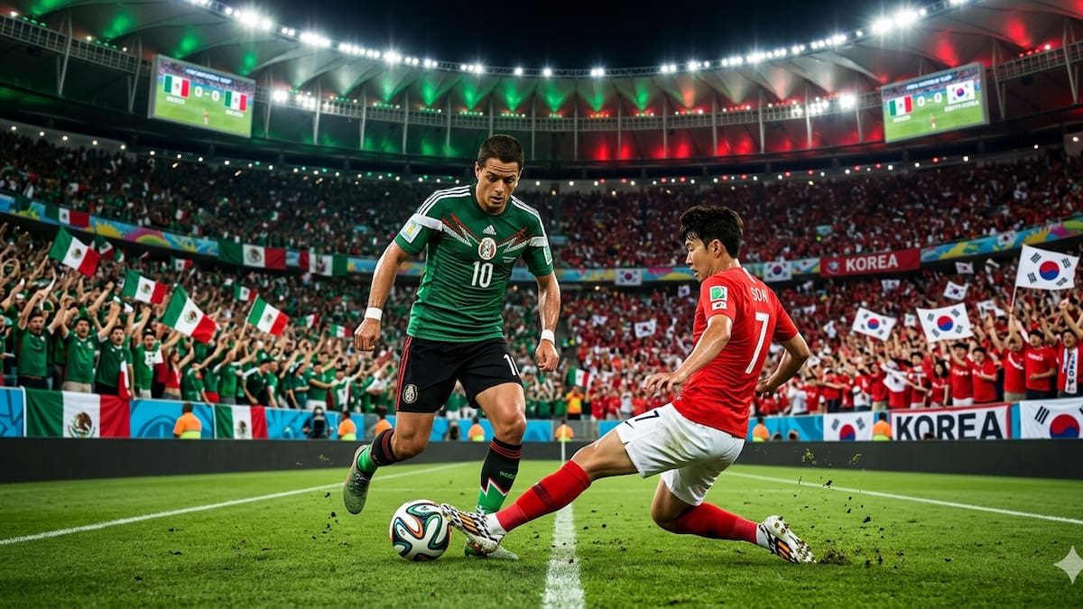 ¿Quién ganará el partido de hoy, México o Corea del Sur? Esto predice la IA