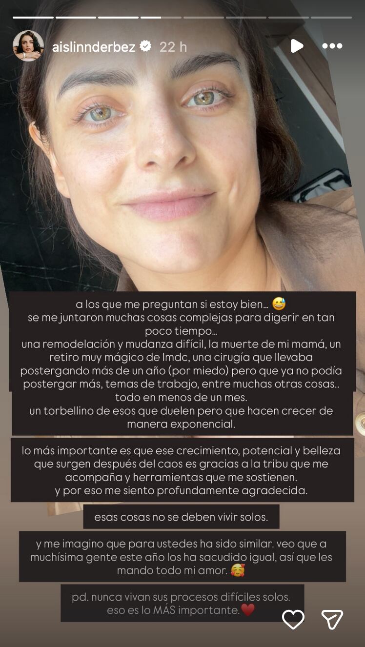 Aisliin derbez duelo