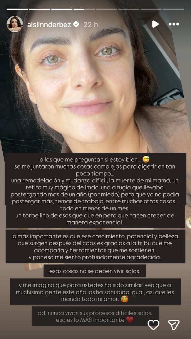 Aisliin derbez duelo