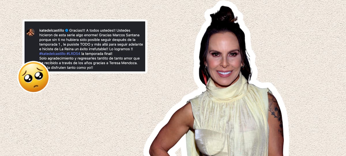 Mensaje de agradecimiento de Kate del Castillo