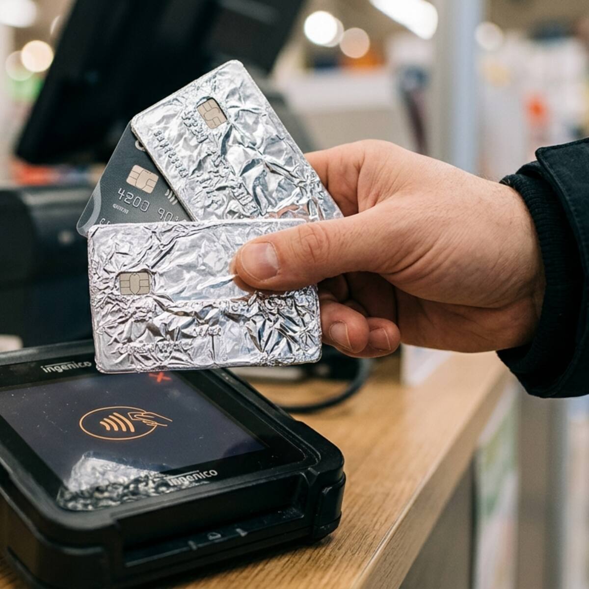 ¿Envolver en papel aluminio tus tarjetas bancarias realmente funciona contra el robo de datos y fraudes al utilizarla sin contacto?