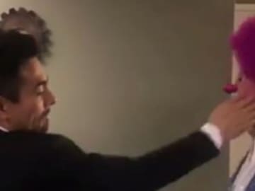 Omar Chaparro cachetea a Platanito para defender a Adrián Uribe