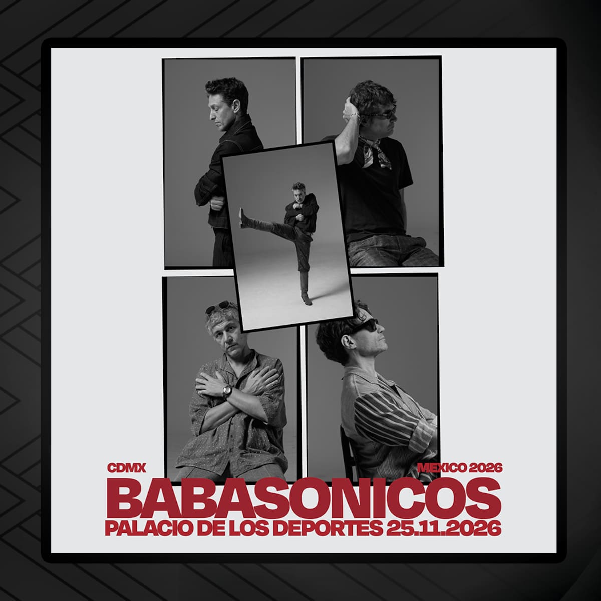 Babasónicos va por lo grande: su nueva gira llega al Palacio de los Deportes