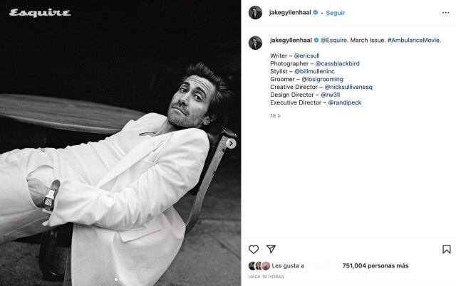 Jake Gyllenhaal tuvo que cerrar la sección de comentarios de su Instagrma para evitar ataques de fans de Taylor Swift