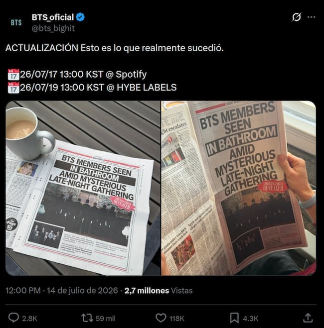 BTS estrenará "NORMAL"