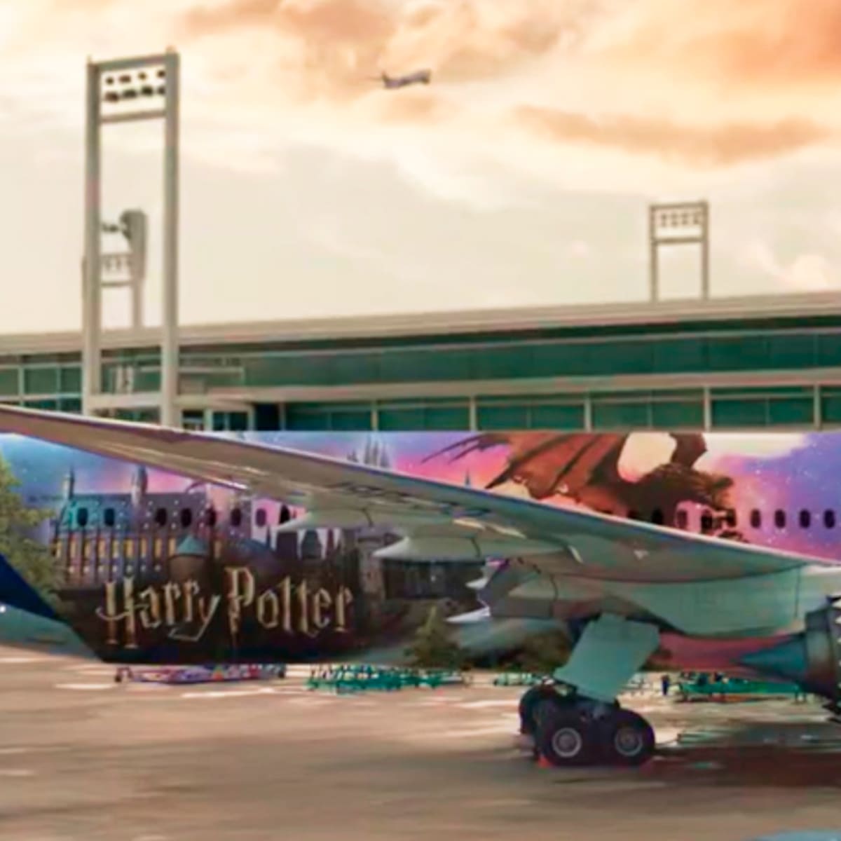 Conoce la aerolínea que lleva la magia de Harry Potter literalmente a los cielos