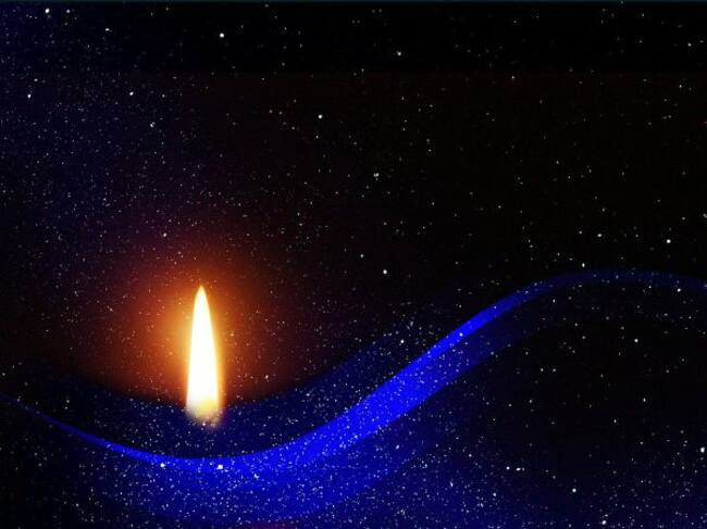 El azul se relaciona con las sabias palabras y el conocimiento