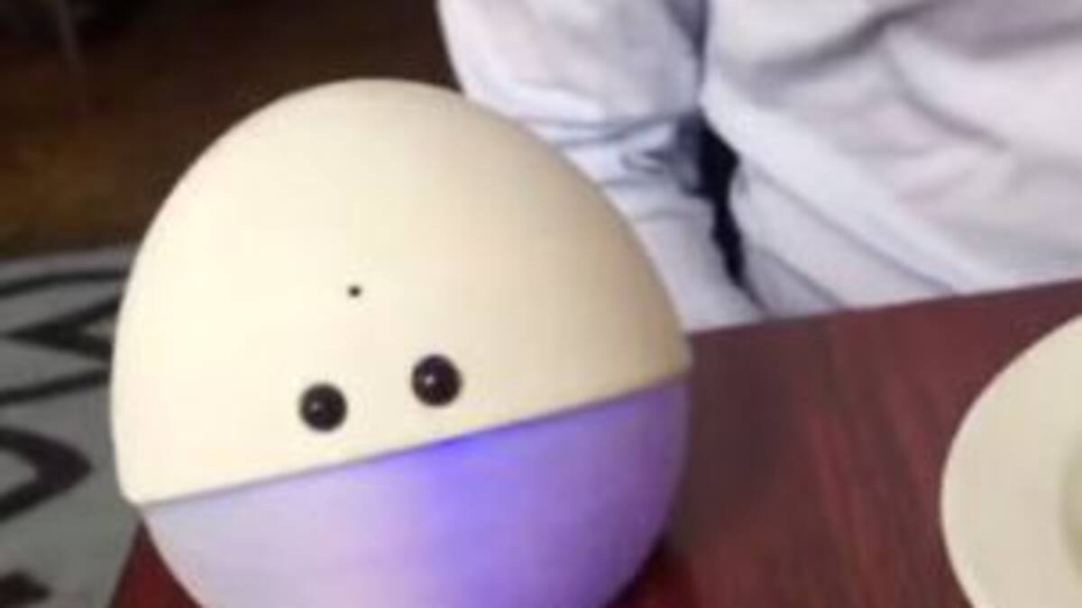 Crean robot con sentimientos, ¡se alegra cuando lo miran!